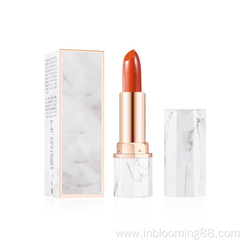 Professional Moisturizing Waterproof Matte Marble Lipstick